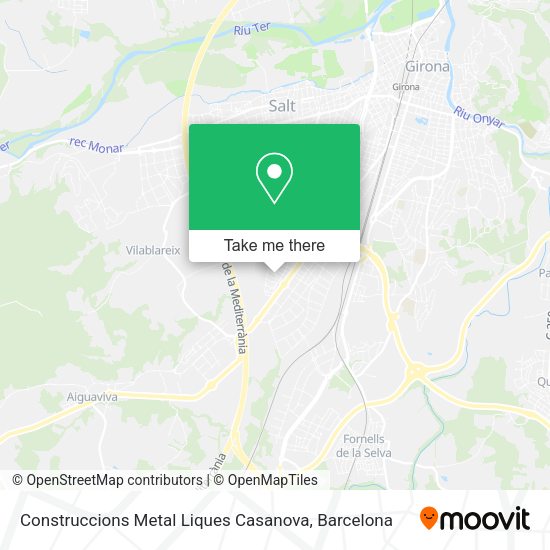 Construccions Metal Liques Casanova map