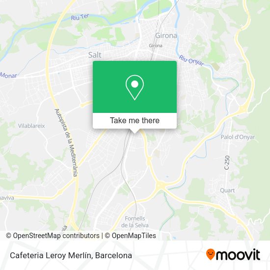 Cafeteria Leroy Merlín map