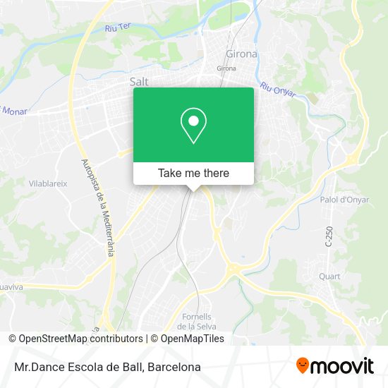 Mr.Dance Escola de Ball map