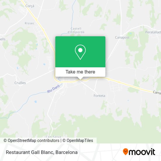 Restaurant Gall Blanc map