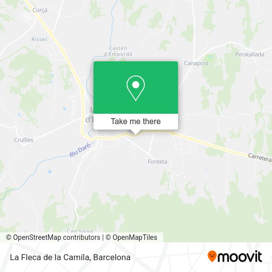 La Fleca de la Camíla map