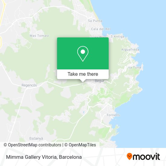 Mimma Gallery Vitoria map