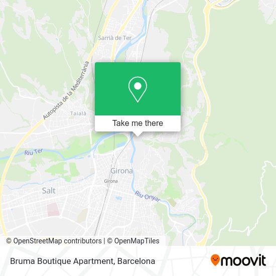 Bruma Boutique Apartment map