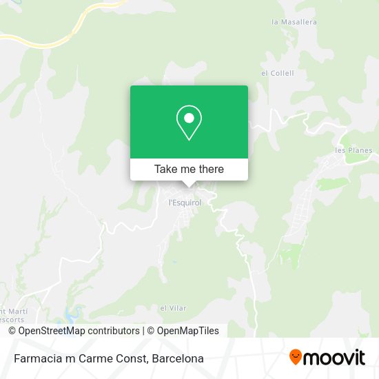 Farmacia m Carme Const map