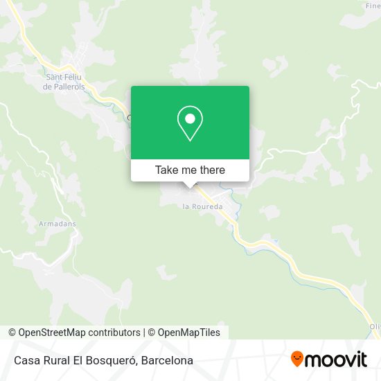 Casa Rural El Bosqueró map