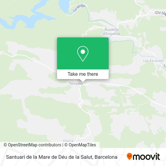 Santuari de la Mare de Déu de la Salut map