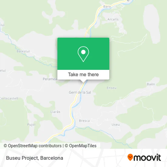 Buseu Project map