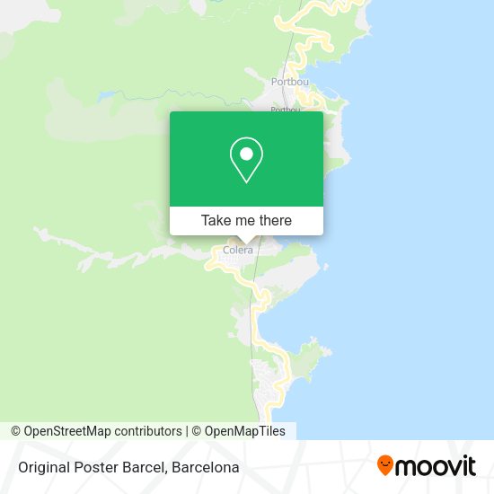 Original Poster Barcel map