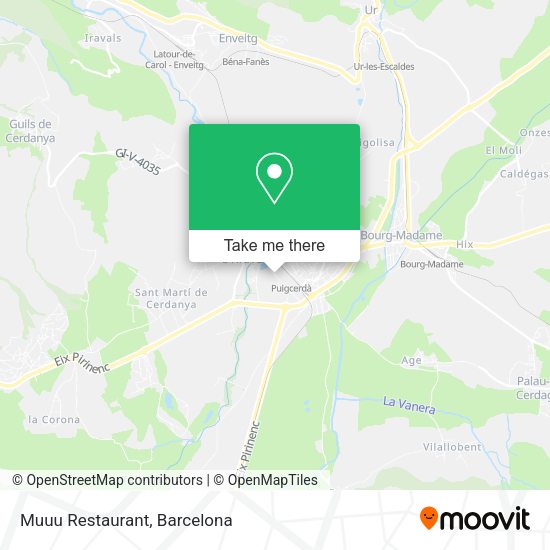 Muuu Restaurant map