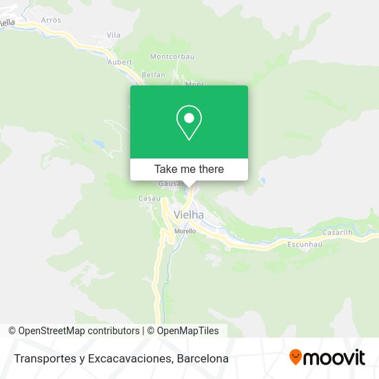 Transportes y Excacavaciones map