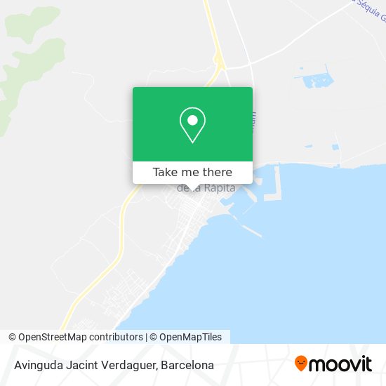 Avinguda Jacint Verdaguer map