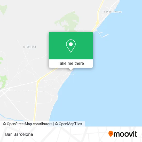 Bar map