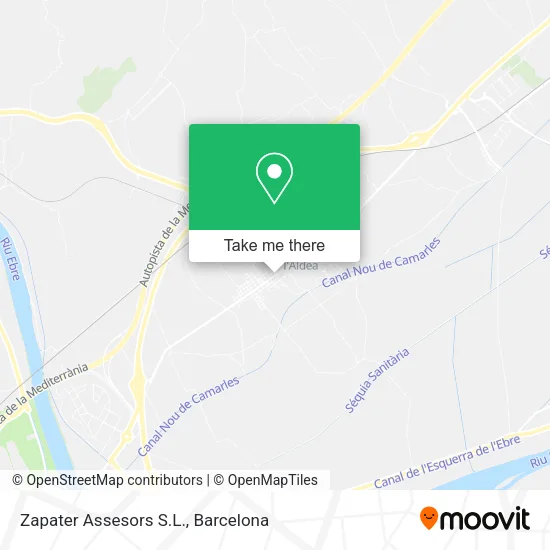 Zapater Assesors S.L. map