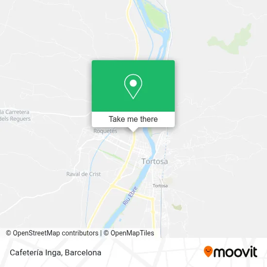 Cafetería Inga map