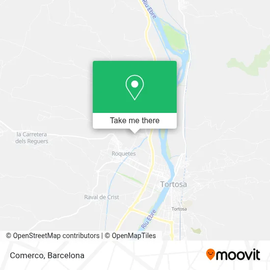 Comerco map