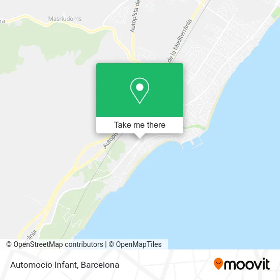 Automocio Infant map