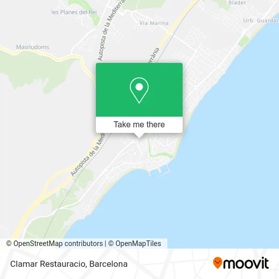 Clamar Restauracio map