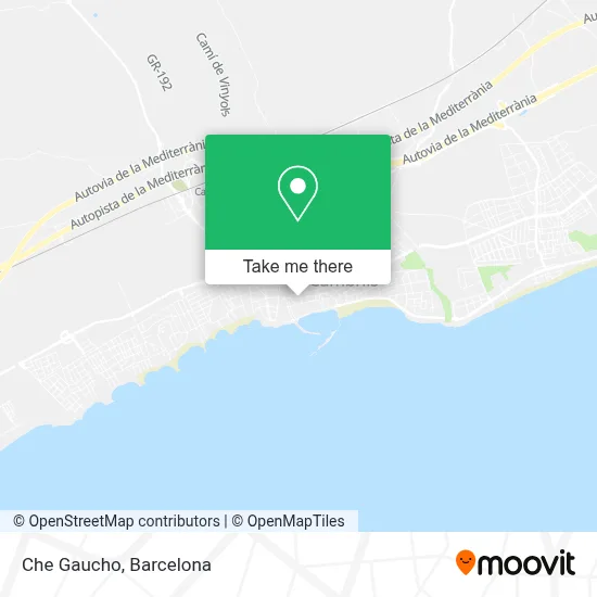 Che Gaucho map