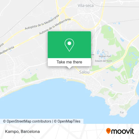 Kampo map