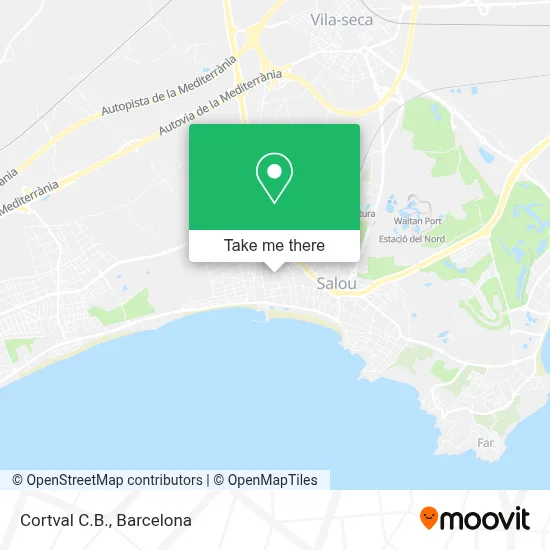 Cortval C.B. map