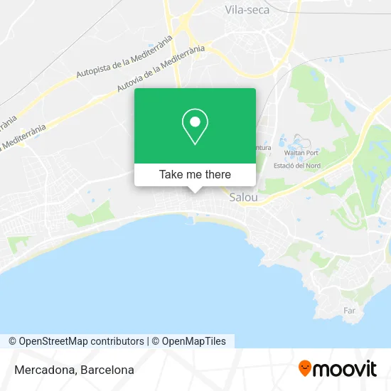 Mercadona map