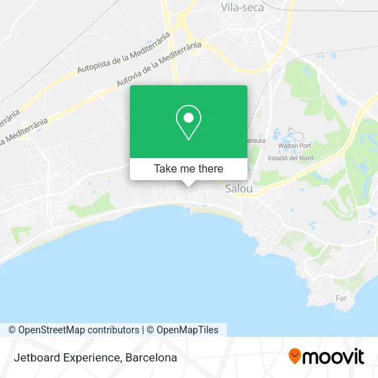 Jetboard Experience map