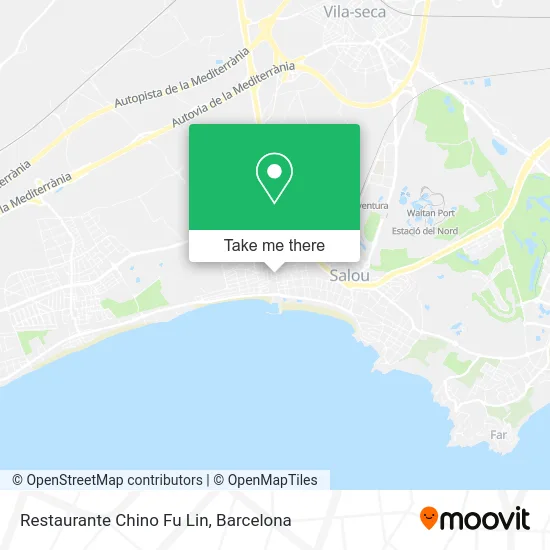 Restaurante Chino Fu Lin map