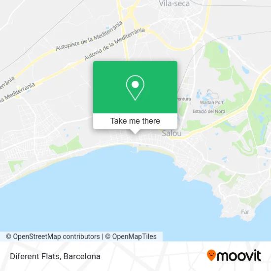 Diferent Flats map