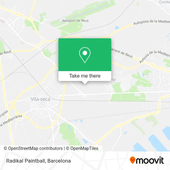 Radikal Paintball map