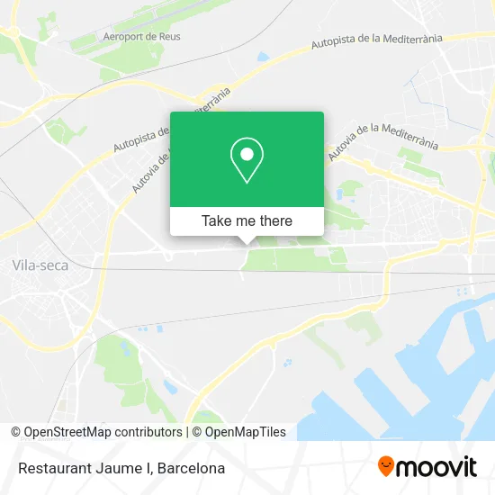 Restaurant Jaume I map