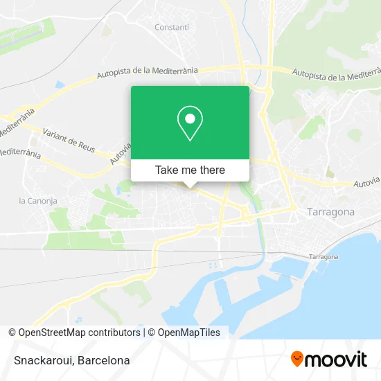 Snackaroui map