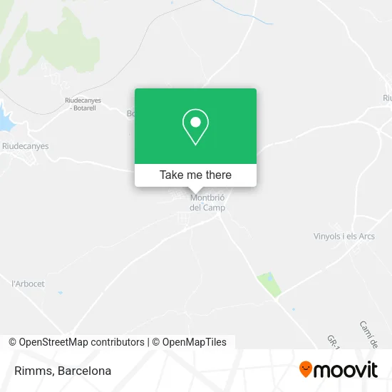 mapa Rimms