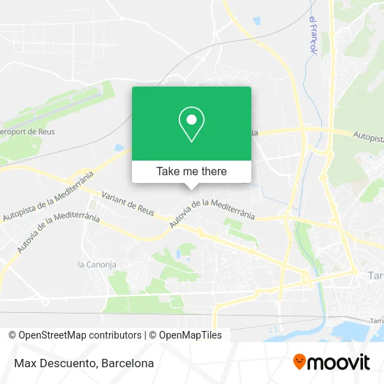 Max Descuento map