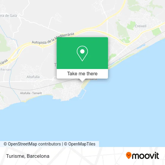 Turisme map