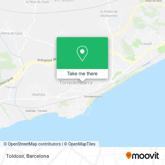 Toldosir map