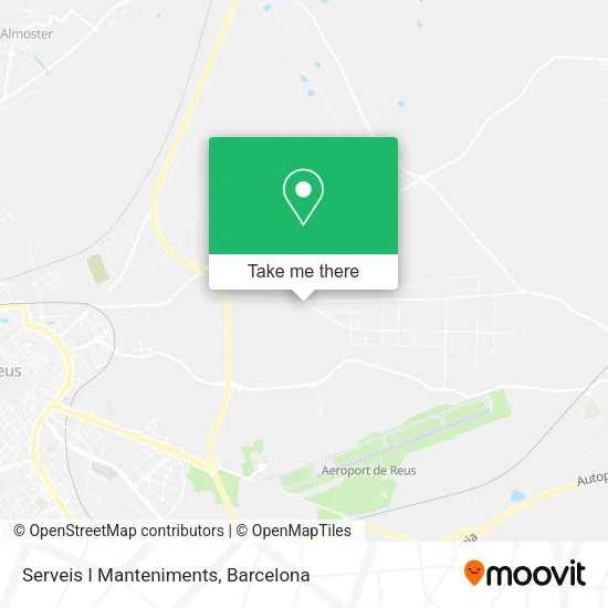 Serveis I Manteniments map