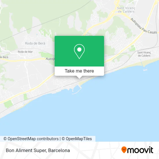 Bon Aliment Super map