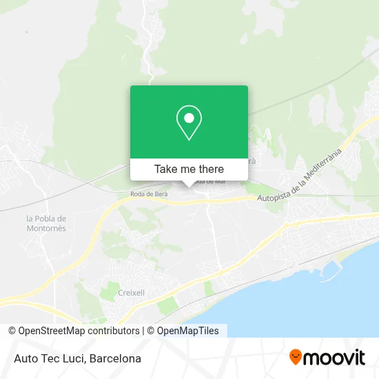 Auto Tec Luci map