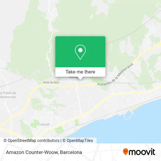 Amazon Counter-Woow map