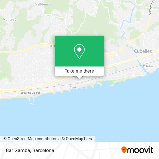 Bar Gamba map