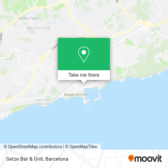 Setze Bar & Grill map