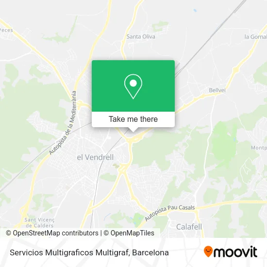 Servicios Multigraficos Multigraf map