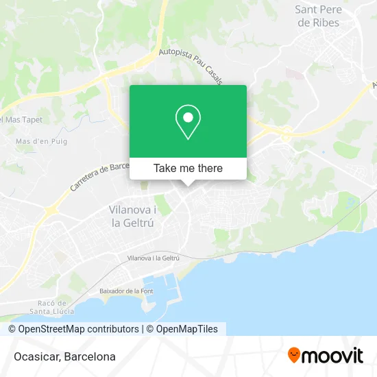 Ocasicar map