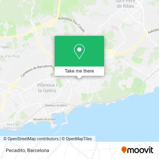 Pecadito map