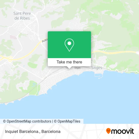 Inquiet Barcelona. map