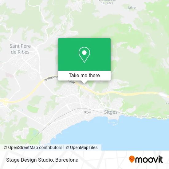 Stage Design Studio map