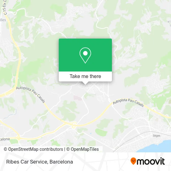 Ribes Car Service map