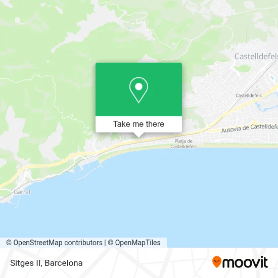 Sitges II map