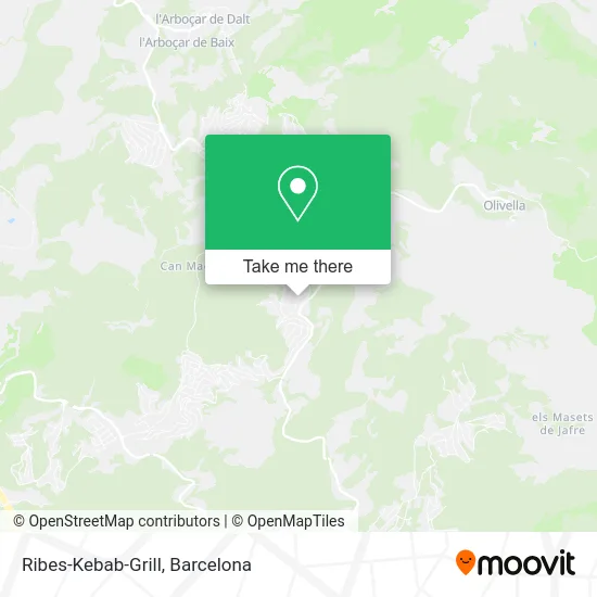 Ribes-Kebab-Grill map