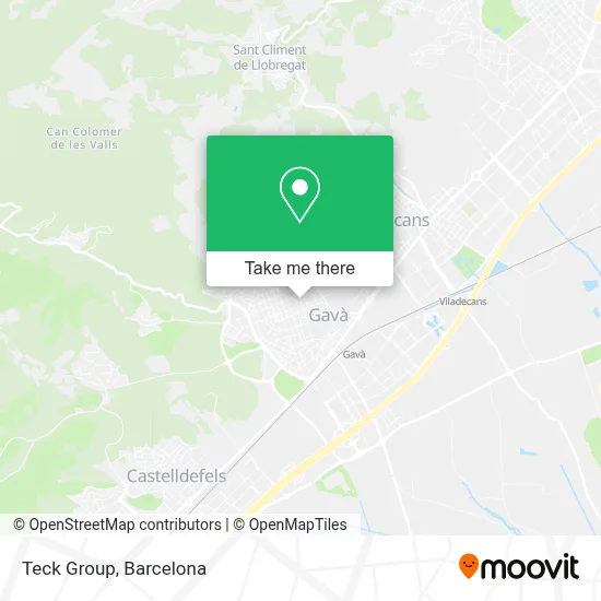 Teck Group map